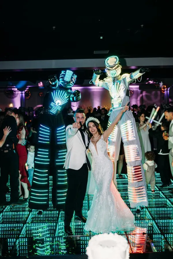 LED Robot dance floor performance Toronto
