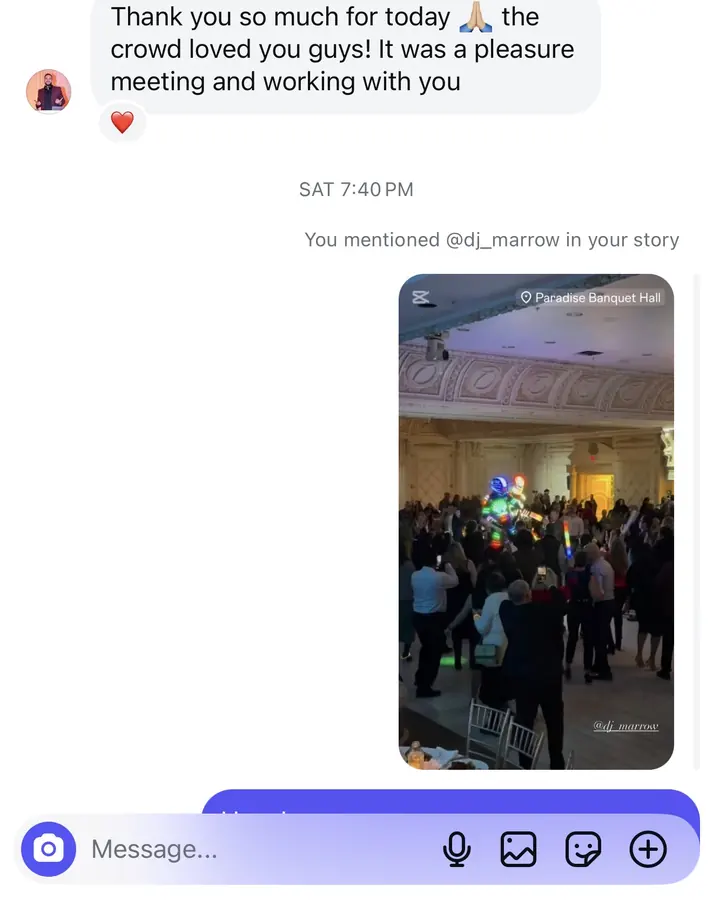 Client review 12 LED Robot Toronto